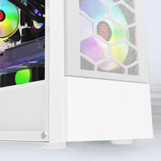 COLORFUL 七彩虹 十二代酷睿版 组装电脑 （白色、512GB SSD、酷睿i5-12400、16GB)