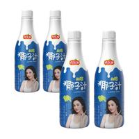 HUANLEJIA 欢乐家 生榨椰子汁 植物蛋白饮料 1kg*4瓶