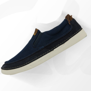 Clarks 其乐 男士布鞋 261646497 海军蓝色 44