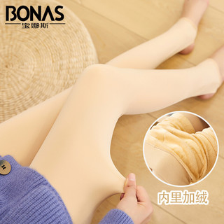 BONAS 宝娜斯 光腿神器女士加绒连裤袜 BNS0033