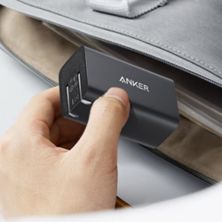Anker 安克 A2332 手机充电器 双Type-C/USB-A 65W 灰色