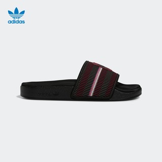 adidas 阿迪达斯 三叶草 ADILETTE PATCHWORK 男女款拖鞋 HP5358