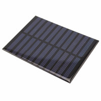 千水星 5.5V160ma太阳能电池板  大功率太阳能板电池片 模型制作科学实验材料 手工diy 1片