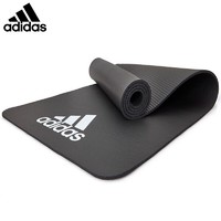 adidas 阿迪达斯 瑜伽垫男女初学者NBR防滑瑜伽垫健身垫 灰色(7mm)