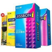 PLUS会员：jissbon 杰士邦 安全套 共42只（四合一24+3D 8+三合一6+大颗粒4）