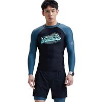 TOSWIM 拓胜 男子休闲冲浪泳衣 TS210550079004 黑蓝色 M