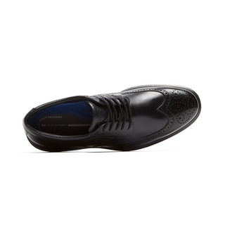 ROCKPORT 乐步 DresSports 2 Lite系列 男士商务正装鞋 V80828 黑色 40.5