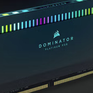 USCORSAIR 美商海盗船 统治者铂金 DDR5 5600MHz RGB 台式机内存 灯条