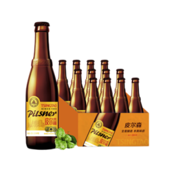 TSINGTAO 青岛啤酒 皮尔森330ml*24瓶