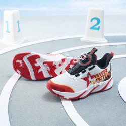 anta安踏儿童运动鞋国旗系列校园大童跑步鞋防滑运动潮流百搭童鞋