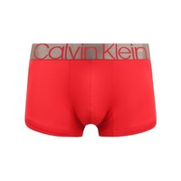 卡尔文·克莱 Calvin Klein 炫光引力带系列 男士平角内裤 NB2540-XU9 红色 XL