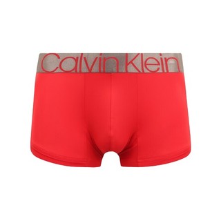 卡尔文·克莱 Calvin Klein 炫光引力带系列 男士平角内裤 NB2540-XU9 红色 L