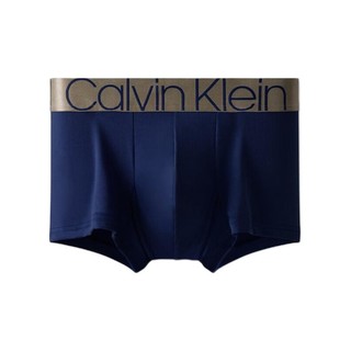卡尔文·克莱 Calvin Klein 炫光引力带系列 男士平角内裤 NB2540-DYC 藏蓝色 M
