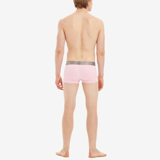 卡尔文·克莱 Calvin Klein 炫光引力带系列 男士平角内裤 NB2540-7Z2 粉色 S