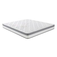 PLUS会员：Sleemon 喜临门 进口乳胶弹簧床垫 3D白 晨曦（双面睡感）1.5米*2米