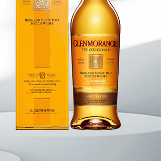 GLENMORANGIE 格兰杰 10年 单一麦芽 苏格兰威士忌 40%vol 1000ml