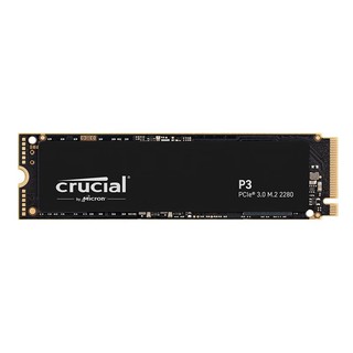 Crucial 英睿达 P3系列 NVMe M.2 固态硬盘 1TB