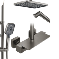  箭牌 ARROW AE34126系列 四功能按键花洒套装