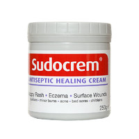 Sudocrem 英国Sudocrem屁屁霜护臀膏屁屁乐新生婴儿宝宝红屁屁成人面膜250g