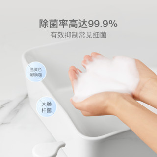 YANXUAN 网易严选 氨基酸泡沫抑菌洗手液 多种规格 99.9%抑菌 健康温和滋润 230ml