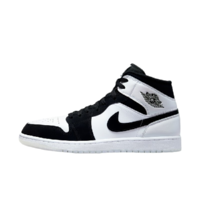 AIR JORDAN Air Jordan 1 Mid SE 男子运动板鞋 DH6933-100 黑白 43