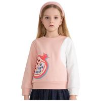 Annil 安奈儿 EG131452 女童圆领长袖卫衣 薄藤粉 150cm