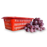 京东生鲜 国产红提 葡萄/提子 净重2kg原框装 新鲜水果