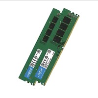 Crucial 英睿达 DDR4 3200MHz 台式机内存条 16GB（8GB*2）