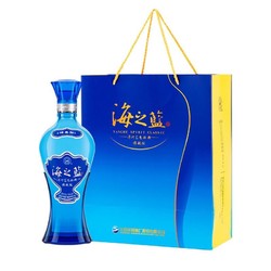 YANGHE 洋河 海之蓝 蓝色经典 旗舰版 52%vol 浓香型白酒 520ml 单瓶装