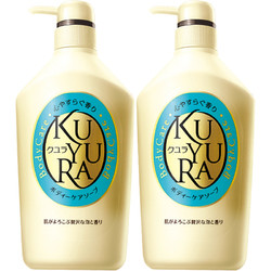 KUYURA 可悠然 美肌沐浴露 恬静 550ml*2