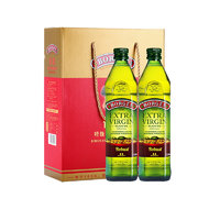 BORGES 伯爵 特级初榨橄榄油750ml*2礼盒装 西班牙原装进口 年货礼盒