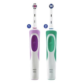 Oral-B 欧乐-B 电动牙刷 2支装 紫青色 刷头*2