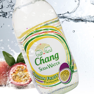 Chang 象牌 苏打水 百香果味 325ml*24瓶*2箱