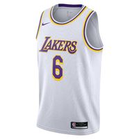 NIKE 耐克 NBA Swingman Jersey 2020赛季洛杉矶湖人队 男子篮球球衣 CW3595-103 白色 XXXL