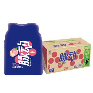 Mizone 脉动 维生素饮料 桃子口味 600ml*24瓶