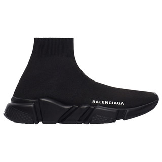 BALENCIAGA 巴黎世家 女士中帮休闲鞋 587280W2DB11013 黑色 37