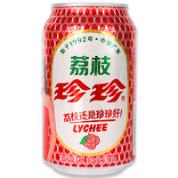 88VIP：珍珍 荔枝 果味型汽水6罐