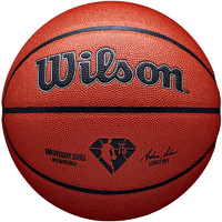 Wilson 威尔胜 NBA75周年限量款 PU篮球 WZ2006901CN7 橙色 7号/标准