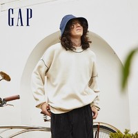 抖音超值购：Gap 盖璞 男女装秋季2022新款双面针织半高领针织衫883672宽松套头毛衣