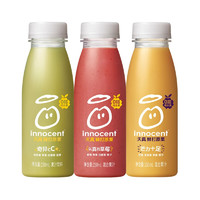 innocent 天真 鲜打原果 芒果 草莓 奇异cc混合装250ml*3 冷藏果汁果昔饮料