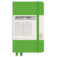 LEUCHTTURM 灯塔经典系列 1917 A6硬皮笔记本 空白内页款 清新绿 单本装