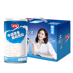 88vip银鹭牛奶花生280g12罐整箱