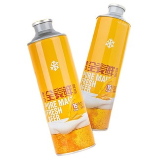 SNOWBEER 雪花 全麦鲜啤酒 1L*2听