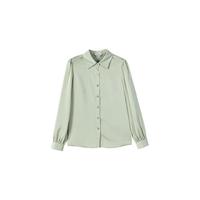 X.YING 香影 女士长袖衬衫 C823062 绿色 L
