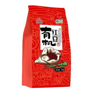 柴火大院 有机红豆 1kg