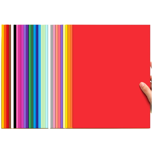 慢作 彩色手工纸 A4 30色 60张