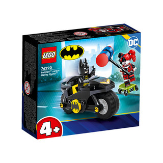 LEGO 乐高 Batman蝙蝠侠系列 76220 蝙蝠侠大战哈雷·奎因