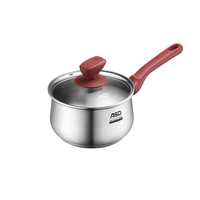 ASD 爱仕达 NS18B5WG 奶锅(18cm、2.6L、316L不锈钢、不锈钢色)