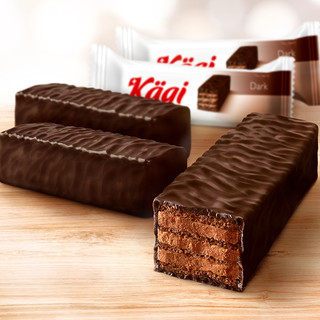 kagi 卡奇 黑巧克力威化夹心饼干125g