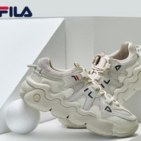 FILA 斐乐 官方情侣篮球鞋22低帮休闲鞋运动鞋面包鞋F12W/M232170F